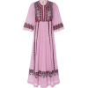 FIGUE embroidered cotton midi dress - Vestidos - 