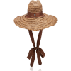 FILU grosgrain straw hat - Kapelusze - 
