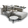 FLEXFORM grey sofa - Mobília - 