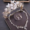 FLORAL Crystal Bridal Jewelry Sets - Uncategorized - 