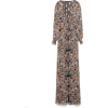 FLOWER PRINTED DRESS - sukienki - 