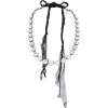 FORTE FORTE crystal embellished necklace - Naszyjniki - 