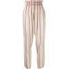 FORTE FORTE striped pull-on trousers - Spodnie Capri - 