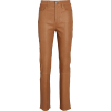 FRAME Le Sylvie Slender Leather Pants - Capri hlače - 