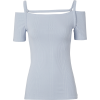 FRAME Open Strap Tee - 半袖衫/女式衬衫 - 