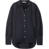 FRAME Oversized linen-blend shirt - Long sleeves shirts - 