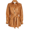 FRAME Safari Leather Jacket - Куртки и пальто - 