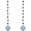 FRANCESCA VILLA blue pendant earrings - Earrings - 