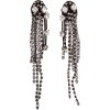 FRINGED BEAD CLIP-ON EARRINGS - Kolczyki - 