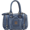 FRYE Brooke Small Soft Vintage Leather Satchel Blue - Bag - $248.00 