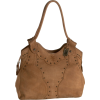 FRYE Vintage Stud Shoulder Bag Tan - バッグ - $297.95  ~ ¥33,534