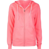 FULL TILT Basic Womens Zip Hoodie Pink - Majice - dolge - $24.99  ~ 21.46€