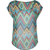 FULL TILT Boxy Chiffon Womens Top Multi - Top - $19.99  ~ 17.17€