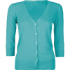 FULL TILT Essential Womens Cardigan Teal Green - Кофты - $19.99  ~ 17.17€