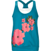FULL TILT Floral Print Girls Top Turquoise - Top - $7.97 