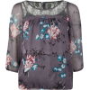 FULL TILT Lace Floral Womens Top Multi - Top - $17.99  ~ £13.67