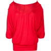 FULL TILT Latice Bottom Womens Top Red - 上衣 - $19.99  ~ ¥133.94