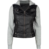 FULL TILT Mixed Womens Hooded Jacket Black - Jacket - coats - $34.99 