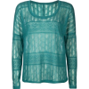 FULL TILT Open Knit Womens Sweater Teal Green - Majice - dolge - $17.97  ~ 15.43€