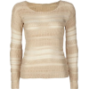 FULL TILT Open Weave Womens Crop Top Cream - Pullovers - $22.99 