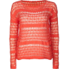 FULL TILT Open Weave Womens Sweater Coral - 套头衫 - $27.99  ~ ¥187.54