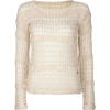 FULL TILT Open Weave Womens Sweater Oatmeal - Pullovers - $27.99 