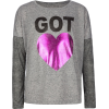 FULL TILT Stripe Sleeve Girls Tee Gem - Long sleeves t-shirts - $12.97  ~ £9.86