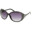 FULL TILT Sunny Rhinestone Sunglasses Black - Sunglasses - $9.99 