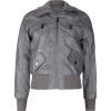 FULL TILT Zip Front Faux Leather Girls Jacket Grey - Jacket - coats - $29.99 