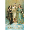 Faith, hope, charity postcard from 1906 - Predmeti - 
