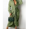 Fall Casual Green Look - Hand bag - 
