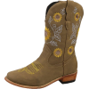 Fall boots flower print - Botas - 