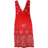 Fan Beaded Velvet 1920s Dress - Платья - 