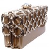 Fancy gold hoop clutch - Сумочки - 