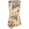 Farfetch Theory Blusa De Seda Floral - N - 半袖衫/女式衬衫 - 