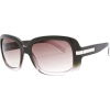 Fashion Sunglasses: Brown-Pink Fade/Gray Gradient - Sunglasses - $35.00 
