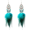 Fashion Geometric Tassel Earrings Simplestreet Shooting Feather Earrings Nhct226 - Earrings - 