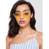 Fashion Glasses Yellow - Sunglasses - 