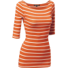 FashionOutfit striped boatneck tee - プルオーバー - $6.99  ~ ¥787