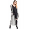 Fashionomics Womens Women's Long Sleeve Open Front Long Maxi Cardigan Longline Duster Coat - Pulôver - $23.50  ~ 20.18€