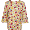 Fat Face Ellery Bali Floral Top Check ou - 半袖衫/女式衬衫 - £20.00  ~ ¥176.32