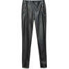 Faux leather legging with zips - Mokasine - 