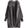 Faux Fur Coat - Jakne in plašči - 