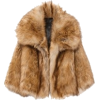 Faux Fur Coat - Jakne in plašči - 