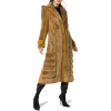 Faux Fur Front Panel Coat - Куртки и пальто - 