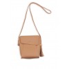 Faux Leather Crossbody Bag with Tassel Detail - 手提包 - $9.99  ~ ¥66.94