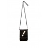 Faux Leather Exclamation Point Crossbody Bag - Hand bag - $5.99 