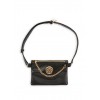 Faux Leather Metallic Accent Belt Bag - Hand bag - $9.99  ~ £7.59