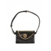 Faux Leather Metallic Accent Belt Bag - ハンドバッグ - $9.99  ~ ¥1,124