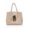 Faux Leather Sequin Pineapple Tote Bag - Hand bag - $14.99 